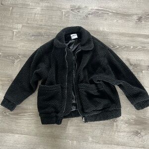 Black I.am.gia pixie teddy jacket